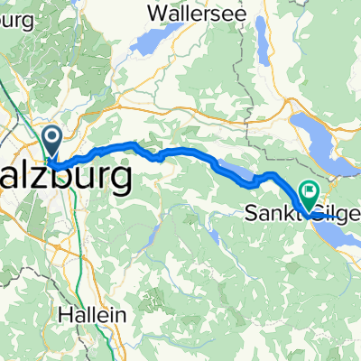 Salzburg Hbhf - St. Gilgen