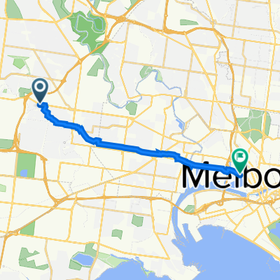 675 Ballarat Rd, Ardeer to 364-378 Docklands Dr, Docklands