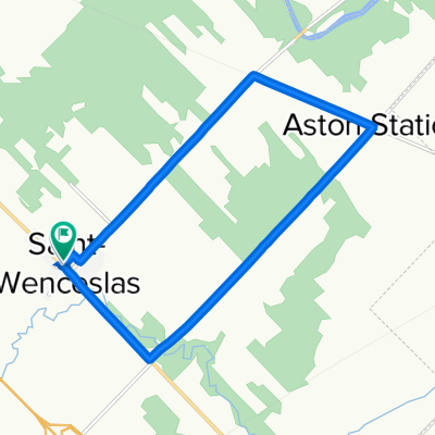 1075 Rue Richard, St-Wenceslas à 1180 Rue Principale, St-Wenceslas