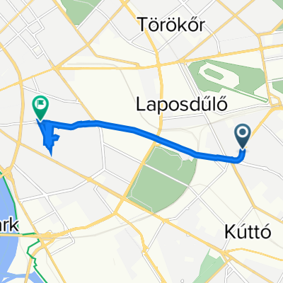 Kőrösi Csoma Sándor út 9., 布达佩斯 to Baross utca, 布达佩斯