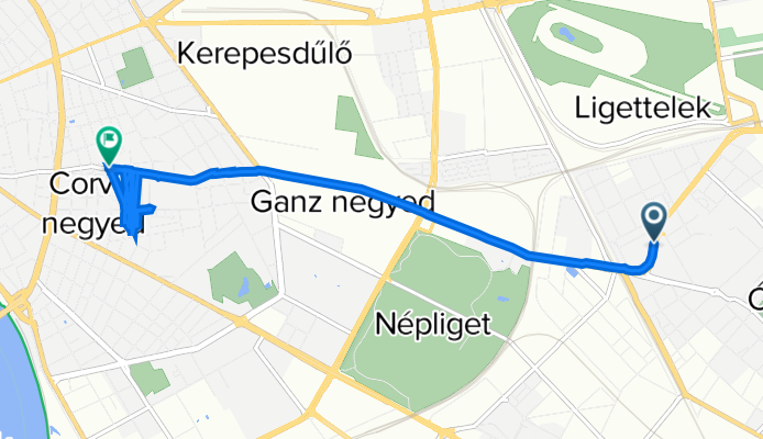 Kőrösi Csoma Sándor út 9., 布达佩斯 to Baross utca, 布达佩斯