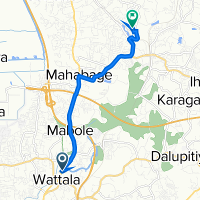 Negombo Road 534, Wattala to St Theresa Mawatha 472g, Ragama