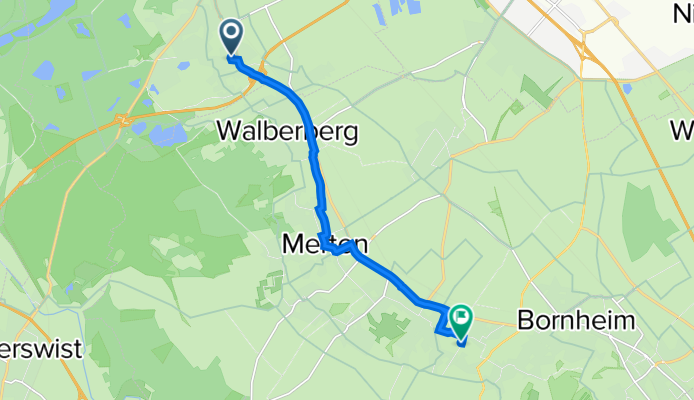 Badorf, Brühl nach Bannweg 62, Bornheim