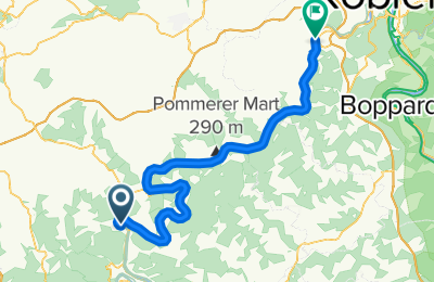 Route in der Bikemap App öffnen
