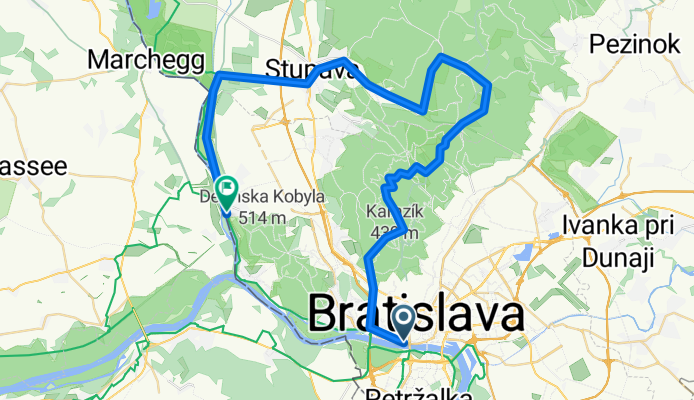 Do Stupavy na maraton