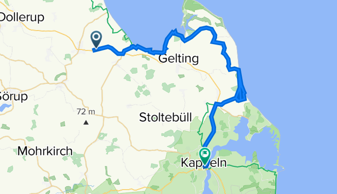 Süderstraße 1A, Steinberg nach Kirchstraße 3, Kappeln