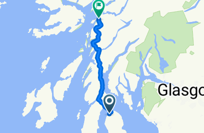Route in der Bikemap App öffnen