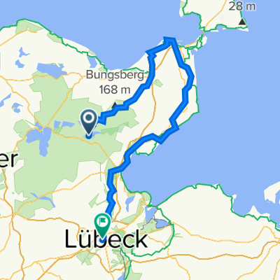Eutin - Heiligenhafen - Neustadt 97 km ( - Lübeck)