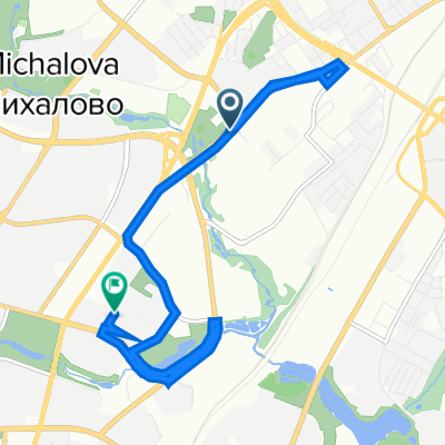 Железнодорожная улица, Минск до Московский, Минск