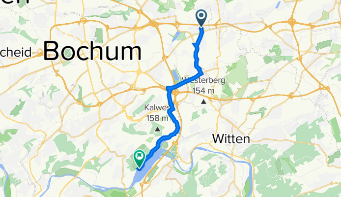 Heroldstraße 23/25, Bochum nach Oveneystraße 81, Bochum