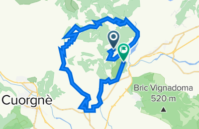 Route in der Bikemap App öffnen