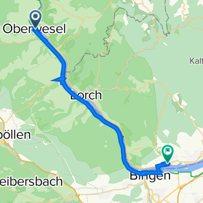B9, Oberwesel to Rheinstraße 37, Rüdesheim am Rhein