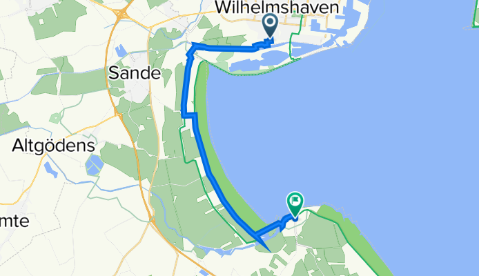 Rüderstraße 3A, Wilhelmshaven à Edo-Wiemken-Straße 50, Varel