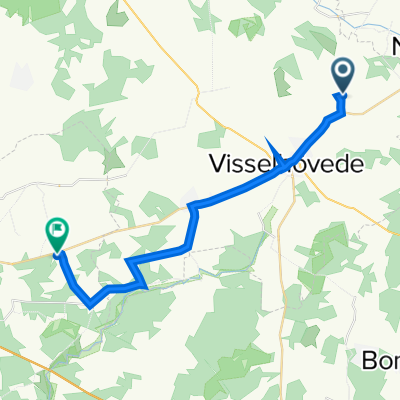 Auf dem Horn 2–6, Visselhövede nach Siedlerweg 13, Kirchlinteln