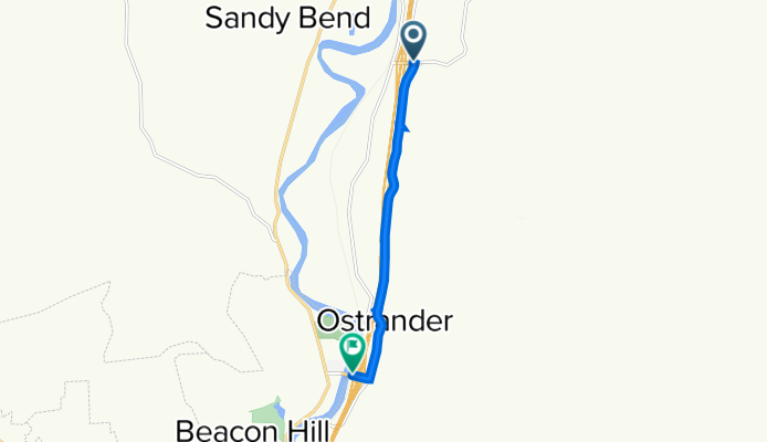 Headquarters Rd, Castle Rock to Lexington Bridge Dr, Kelso