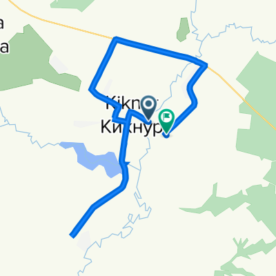 улица Дорожников, Кикнурский район до улица Дорожников, 11, Кикнур