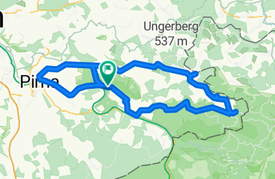 Route in der Bikemap App öffnen
