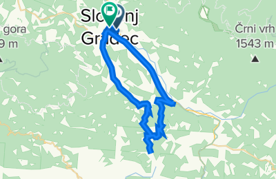 Route in der Bikemap App öffnen