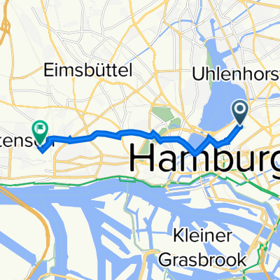 Weg zur Arbeit