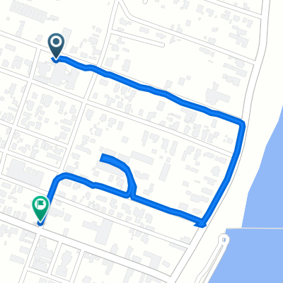 North 2nd Street 400, Bay St. Louis to Main Street 201, Bay St. Louis