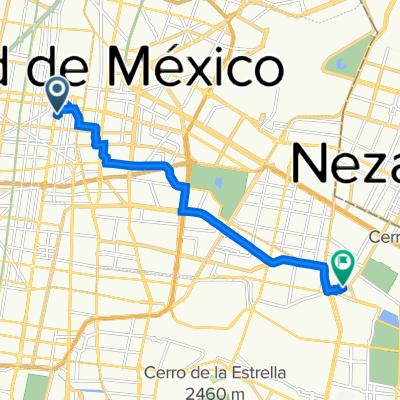 Callejón San Antonio Abad 32, Cuauhtémoc to Chinampac De Juárez, Iztapalapa