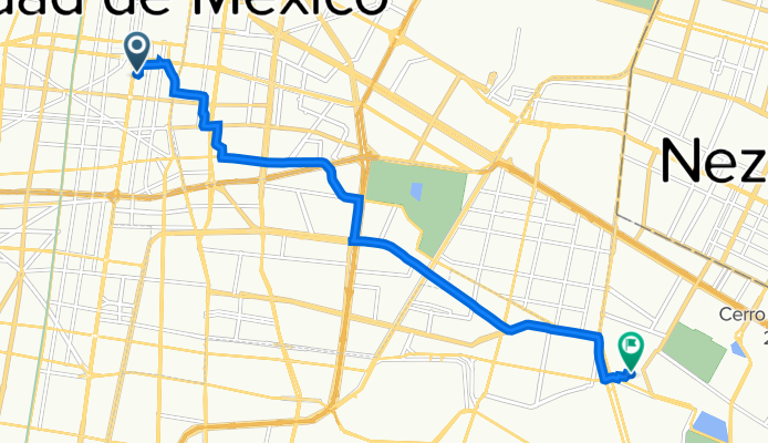 Callejón San Antonio Abad 32, Cuauhtémoc to Chinampac De Juárez, Iztapalapa