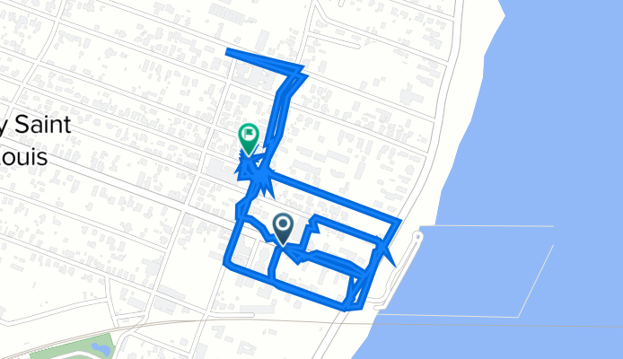 Main Street 146b, Bay St. Louis to Demontluzin Avenue 185, Bay St. Louis