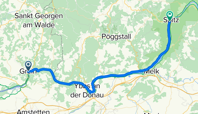 Radtour Teil 4 von Grein nach Spitz