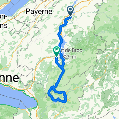 FR-Montbovon-Hongrin-Lécherette-Gruyères-Bulle