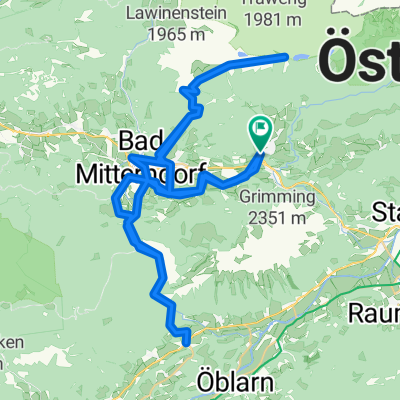 Tauplitz-Alpenstrasse-Salzastausee