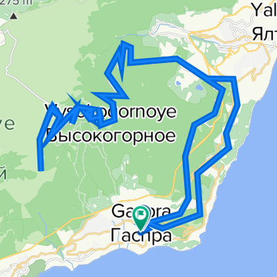 на ай-петри и назад в гаспру