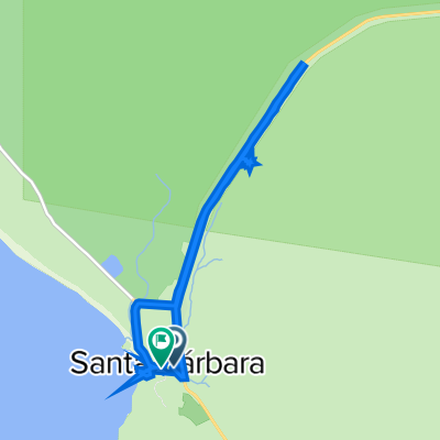 Acceso a Playa Santa Bárbara, Chaitén a Acceso a Playa Santa Bárbara, Chaitén