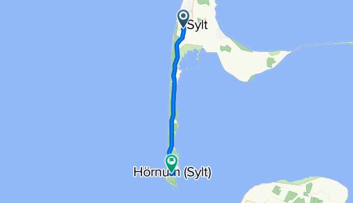 Meisenweg 20, Sylt nach Budersandstraße 51, Hörnum (Sylt)