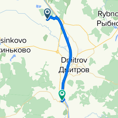 Снт Дружба-7 Территория, 43, Городской Округ Дмитровский до Заречная улица, 1–2, Яхрома