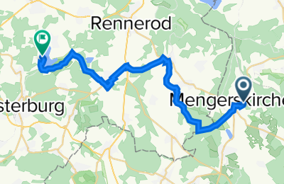 Route in der Bikemap App öffnen