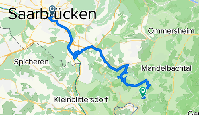 Kappenstraße 4, Saarbrücken à Gräfinthal 6, Mandelbachtal