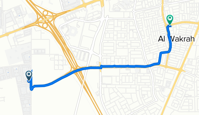 Al Sakhama, Al Wakrah to Al Jabal Street, Al Wakrah