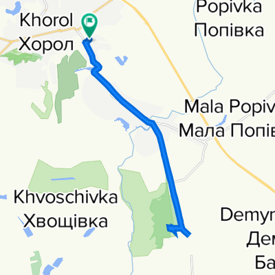 Пески улица, Хорол до Пески улица, Хорол