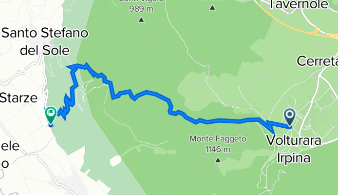 Via Dante Alighieri 51, Volturara Irpina a Strada Provinciale 195, Santo Stefano del Sole