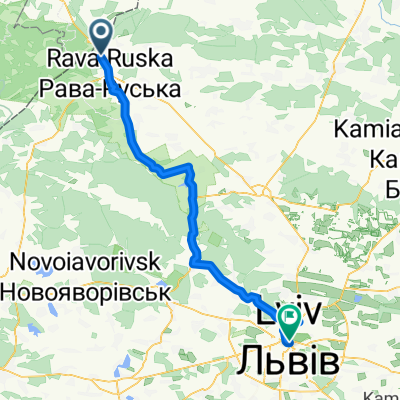 Rawa Ruska - Lwów