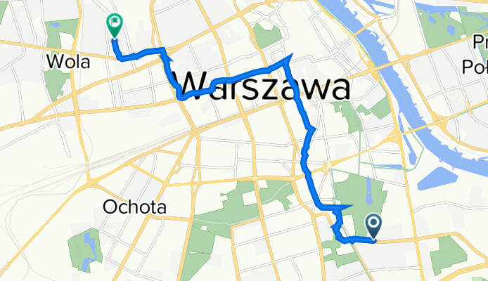 Jurija Gagarina, Warszawa do Eustachego Tyszkiewicza 21, Warszawa