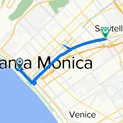Ocean Front Walk, Santa Monica to 2139 S Bundy Dr, Los Angeles