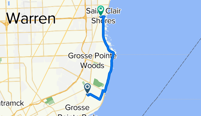 957 Lincoln Rd, Grosse Pointe to 22021 E 11 Mile Rd, Saint Clair Shores