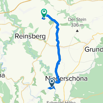 Erbgerichtsweg 13, Halsbrücke nach Fasanenstraße 13, Reinsberg