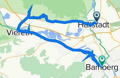 Route in der Bikemap App öffnen