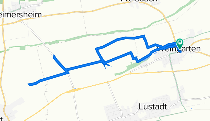 Hauptstraße 47, Weingarten (Pfalz) nach Hauptstraße 49, Weingarten (Pfalz)