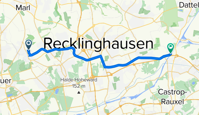 Nordring 7, Herten nach Suderwicher Straße 90, Castrop-Rauxel