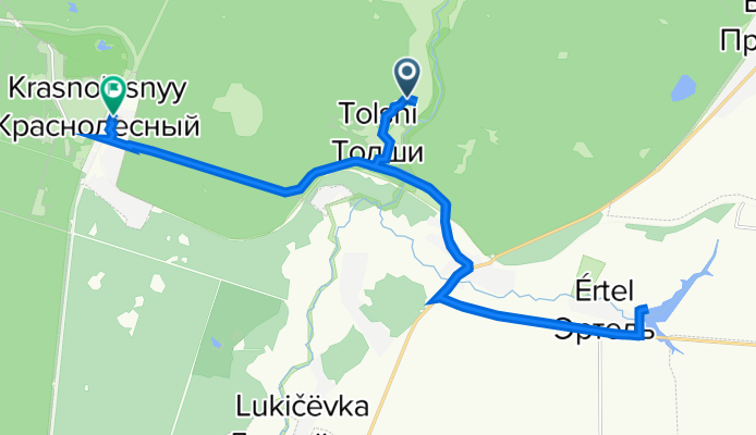 Маршрут в Графская, Воронеж