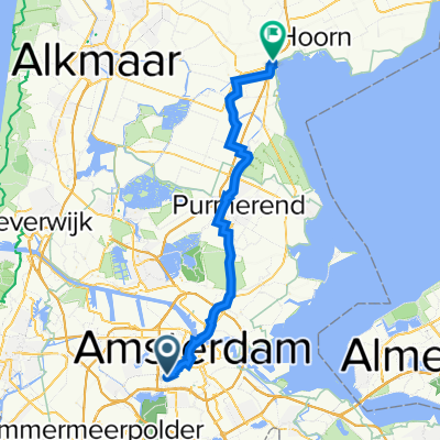 Amstelveenseweg 262, Amsterdam nach De Hulk, Berkhout