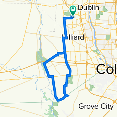 Cramer's Crossing Dr, Dublin to Cramer's Crossing Dr, Dublin